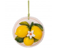 Панно настенное «лимоны» диаметр=14 см.