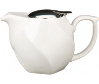Заварочный чайник 750 мл. белый (кор=16шт.)