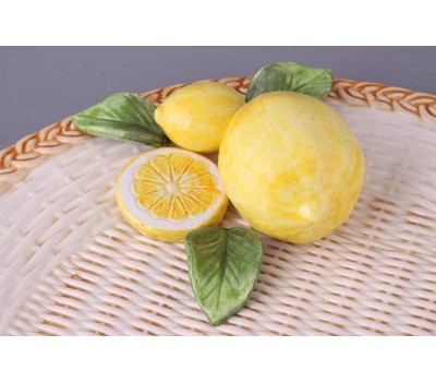 Блюдо «лимоны» диаметр=32 см.высота=6 см.
