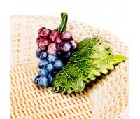 Блюдо «виноград» диаметр=30 см.высота=6 см.