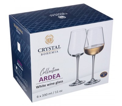 Набор бокалов для вина из 6 шт. «amundsen/ardea» 330 мл высота=22 см (кор=1набор.)