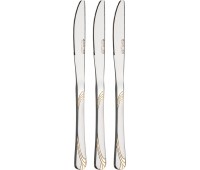 Набор ножей agness из 3 шт. длина=23 см (мал=20/кор=80набор.) серия elegance