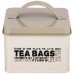Банка для чайных пакетиков «boston» agness 12,5*12,5*7 см без упаковки