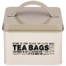 Банка для чайных пакетиков «boston» agness 12,5*12,5*7 см без упаковки