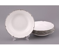 Набор суповых тарелок из 6 шт.«симона» диаметр 24 см.