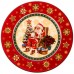 Тарелка «christmas collection» диаметр=21 см высота=1,6 см (кор=18шт.)