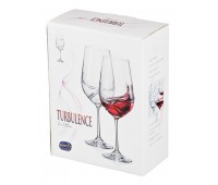 Набор бокалов для вина из 2 шт. «turbulence» 350 мл высота=22,5 см (кор=24набор.)
