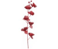 Изделие декоративное «орхидея» длина=85см. красный (кор=100шт.)