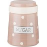 Банка для сыпучих продуктов «sugar pink» 700 мл.диаметр=11 см,высота=13 см (кор=48 шт.)