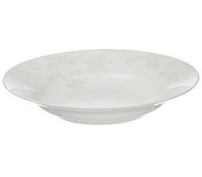 Тарелка суповая «снежная королева» диаметр=23 см.без упак.(мал-6/кор=24шт.)