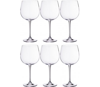 Набор бокалов для вина из 6 шт. «esta/fulica» 670 мл высота=23 см (кор=8набор.)