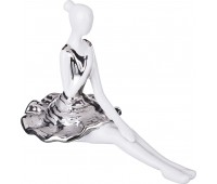 Статуэтка «балерина серебряная коллекция » 26*13 см высота=18 см (кор=12 шт.)