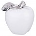 Статуэтка «яблоко серебряная коллекция» 8,5*8,8 см высота=9 см (кор=48 шт.)