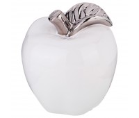 Статуэтка «яблоко серебряная коллекция» 13,5*13,5 см высота=13 см (кор=48 шт.)