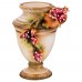 Декоративная ваза «гранаты» диаметр=15 см. высота=24 см.