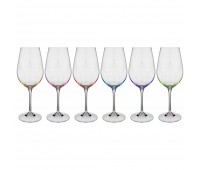 Набор бокалов для вина из 6 шт. «viola» 450 мл. высота=23,5 см