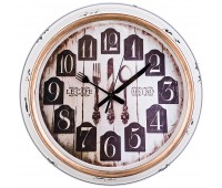Часы настенные кварцевые «кухня мира» диаметр=36 см диаметр циферблата=26 см (кор=6шт.)