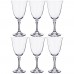 Набор бокалов для вина из 6 шт.  «branta» 360 мл высота=19,5 см (кор=1набор.)