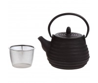 Заварочный чайник чугунный «midnight» с эмалированным покрытием внутри 1000 мл. (кор=8шт.)