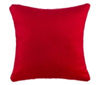 Подушка декоративная «фьюжен»,40х40см,красный,100%пэ