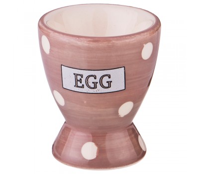 Подставка под яйцо «pink egg»  5,6*5,6*6,6 см. без упаковки (мал=12шт./кор=144 шт.)
