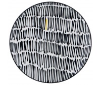 Тарелка подстановочная «черно-белое» диаметр=27 см. коллекция «vogue» (мал=6шт./кор=36шт.)