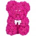 Декоративное изделие«медвежонок из роз» 25 см