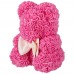 Декоративное изделие«медвежонок из роз» 40 см