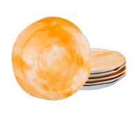 Набор тарелок закусочных lefard «парадиз» 6 шт. 21 см солнечный свет (кор=8набор)