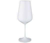 Набор бокалов для вина «sandra sprayed white» из 6 шт. 450 мл. высота=24 см. (кор=8набор.)