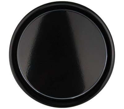 Блюдо для блинов agness «черное золото»  диаметр=28,5 см высота=12 см без упаковки (кор=2шт.)