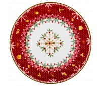 Тарелка «christmas collection» диаметр=26 см высота=2,2 см (кор=18шт.)