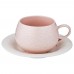 Чайный набор на 1 персону, 2 пр., 200 мл. «розовый» (кор=36набор.)