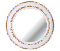 Зеркало настенное «lovely home» диаметр=52 см цвет: белый(кор=4шт.)