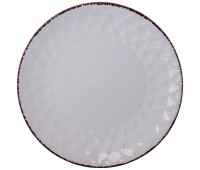 Тарелка десертная 20 см коллекция «мираж» цвет:белое облако (мал-6 шт./кор=36 шт.)