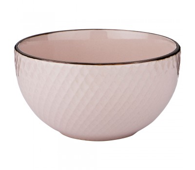 Салатник диаметр=14 см объем 620 мл коллекция «графика» цвет:розовый отлив без упаковки (мал=6 шт./к