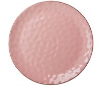 Тарелка подстановочная  26,4 см коллекция «отражение» цвет: розовая пудра(мал-6 шт./кор=24 шт.)