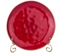 Тарелка закусочная «concerto»диаметр 20,5 см винный красный (кор=20шт.)