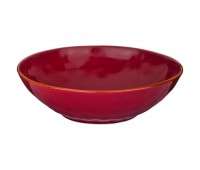 Тарелка суповая «concerto»диаметр 19 см винный красный (кор=8шт.)