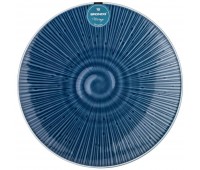 Тарелка обеденная «mirage» 26,5 см синий (мал.уп.2 шт/кор=16шт.)