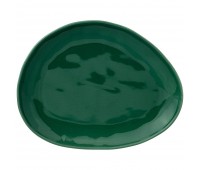 Тарелка обеденная bronco «meadow» 29*23 см зеленая (кор=18шт.) мал.уп.=3шт