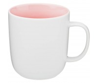 Кружка «velour» 400мл внутри розовая глазурь (мал=4шт/кор=24шт.)