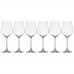 Набор бокалов для вина из 6 шт. «alca» 500 мл высота=25 см. (кор=8набор.)