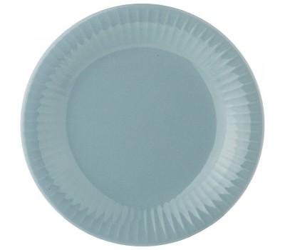 Тарелка закусочная «majesty» 20,5см голубая (мал=4шт/кор=48шт.)