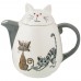 Заварочный чайник коллекция «озорные коты» 1000 мл 19,5*12,5*17,6 см (кор=18шт.)