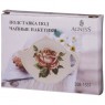 Подставка под чайные пакетики «корейская роза» 12*9,5*1,5 см. (кор=144шт.)