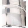 Кастрюля agness со стеклянной крышкой  нержавеющая сталь 30*23cm, 16 л