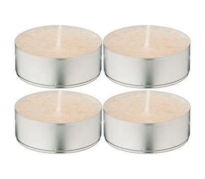 Набор ароматических стеариновых свечей из 4 шт. cotton диметр 6 см высота 2 см