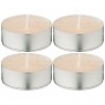Набор ароматических стеариновых свечей из 4 шт. cotton диметр 6 см высота 2 см