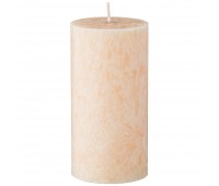 Свеча ароматическая стеариновая столбик высокий cotton диаметр 6 см высота 12 см